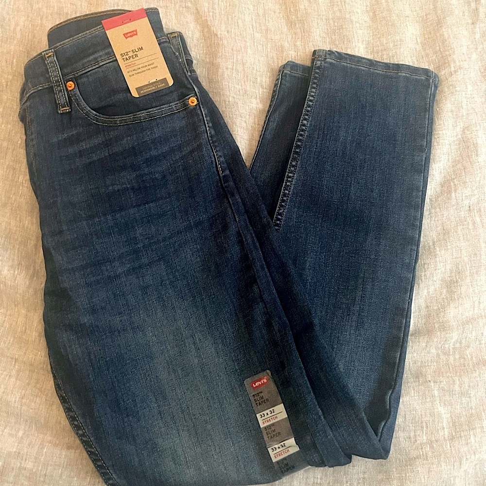 Men’s Levi's slim taper Jeans NWT